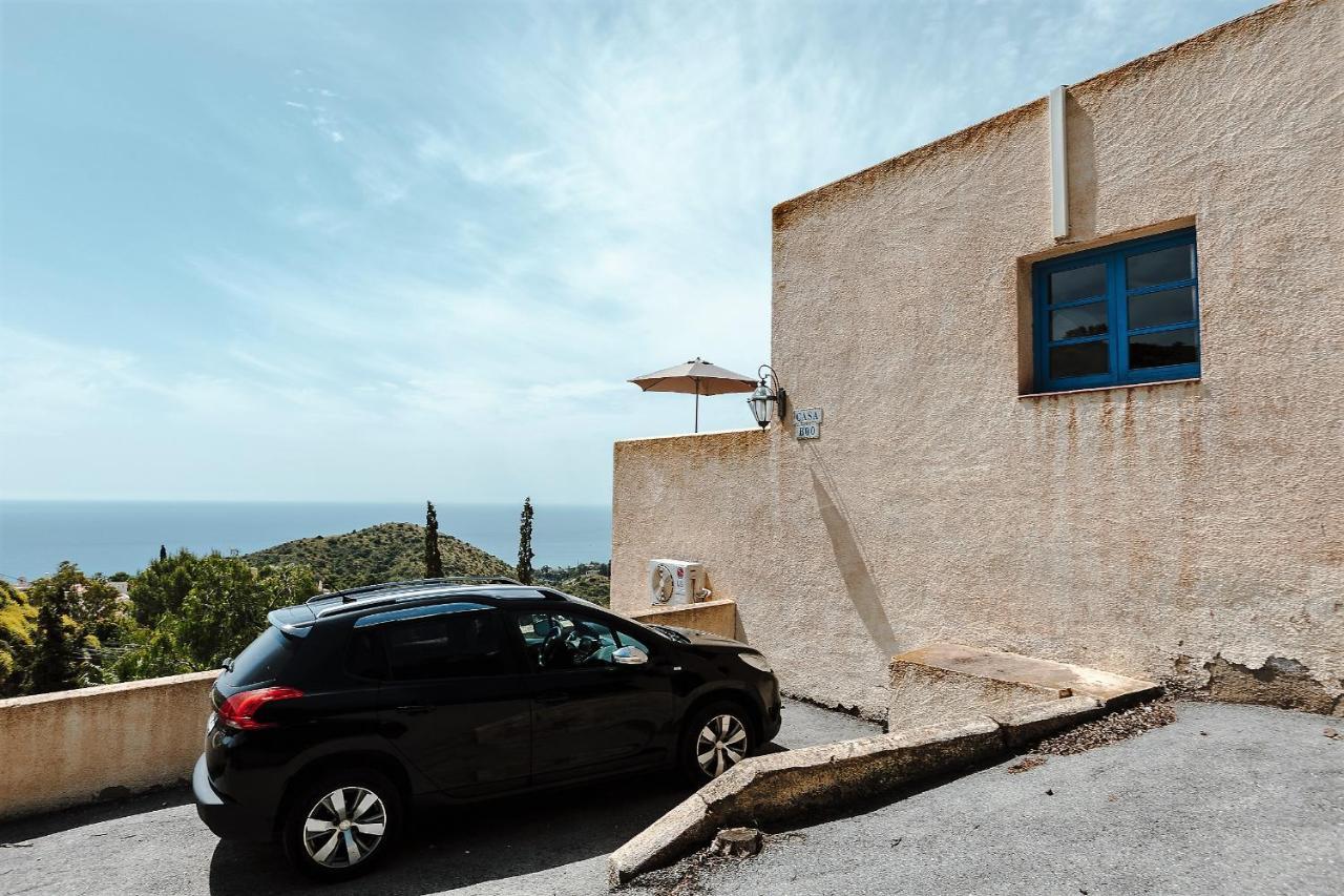 House With Terrace, Amazing Views And Private Shared Pool Vila Mojácar Exterior foto