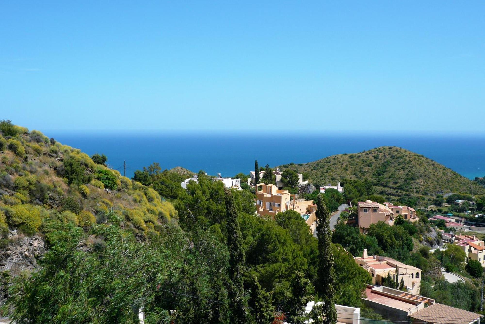 House With Terrace, Amazing Views And Private Shared Pool Vila Mojácar Exterior foto